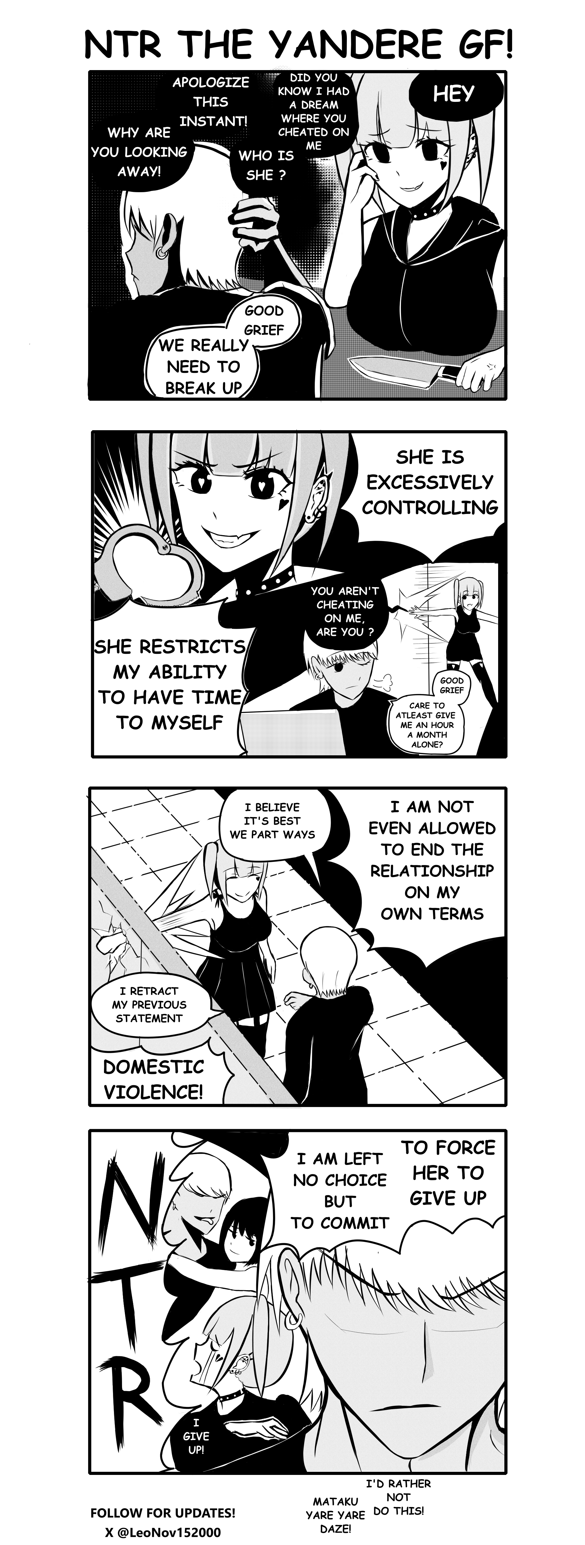 NTR THE YANDERE GF!