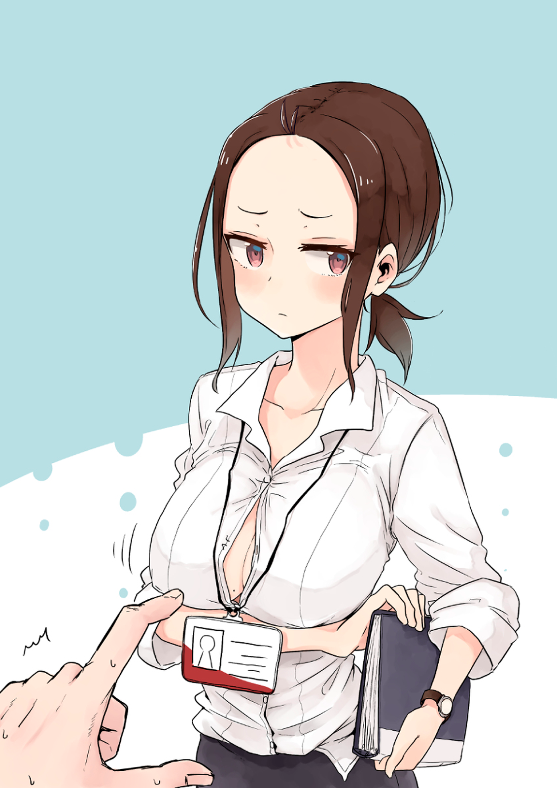 Senpai Kara me ga Hanasenai to Aru Kaishain no Nichijou