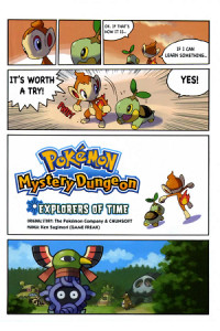 Pokemon Mystery Dungeon: Explorers Of Time And Darknesse